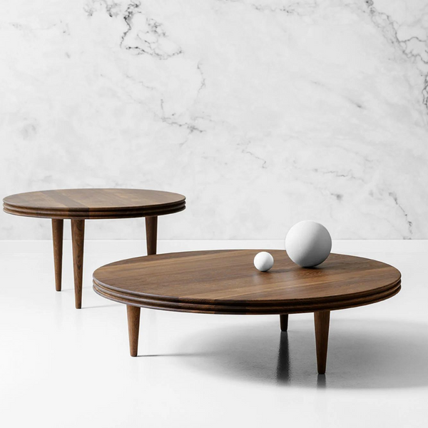 Regina Oak Wood Coffee Table
