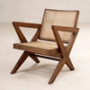 Reservoir Rattan Teak Wood Armchair
