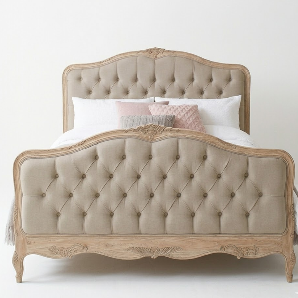 Resistencia Luxury Solid Wood Bed-All Sizes