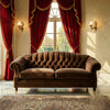 Resse Vintage Velvet 3- Seater Sofa