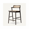 Rhineland Wooden Bar Stool - Oak Finish
