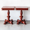 Richhill Traditional Pair of Luxurious Teakwood Side Table