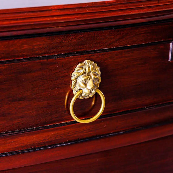 Richmond Luxurious Teakwood Front Bow Study Table