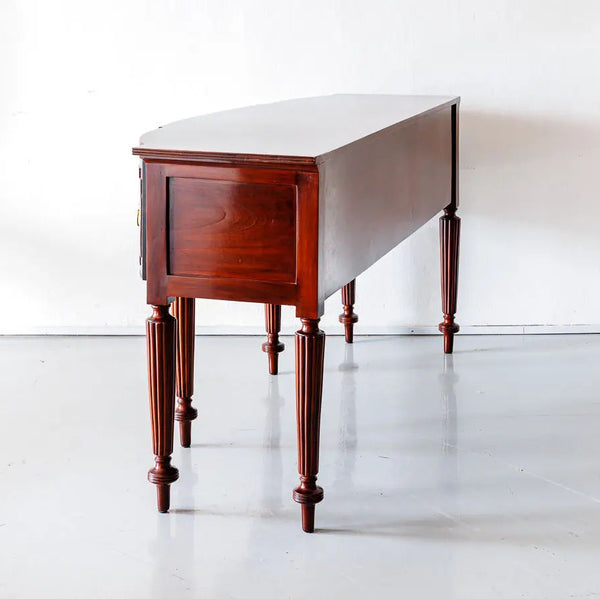 Richmond Luxurious Teakwood Front Bow Study Table
