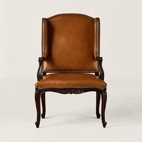 Rouen Backrest Leather Dining Chair