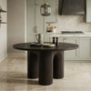 Ruggell Solid Wood Round Dining Table