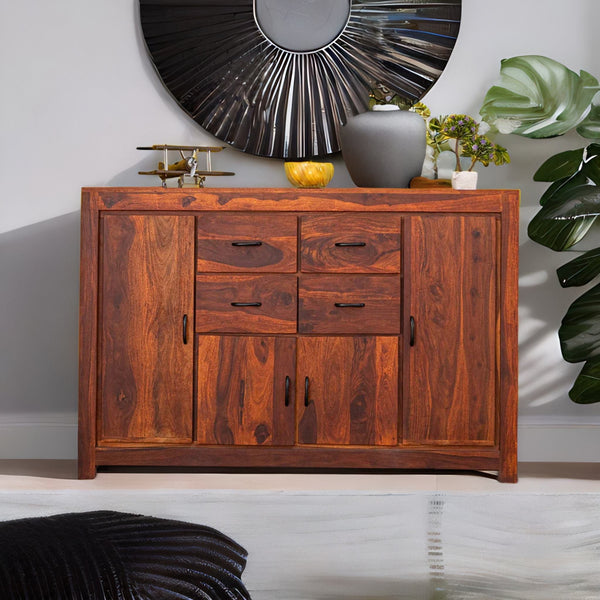 Classic Sheesham Wood Walnut Sideboard