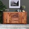 Classic Sheesham Wood Raw Natural Finish Sideboard