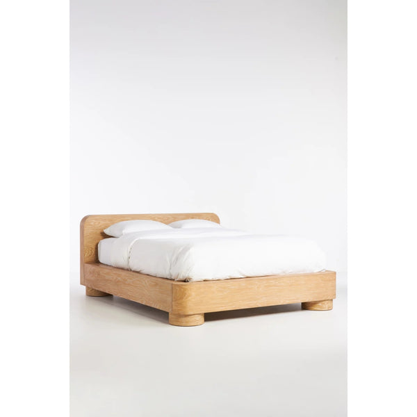 Salinas Solid Oak Wood Bed - All Sizes