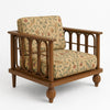 San Salvador Teak Wood Accent Chair