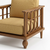 San Salvador Solid Wood Accent Chair