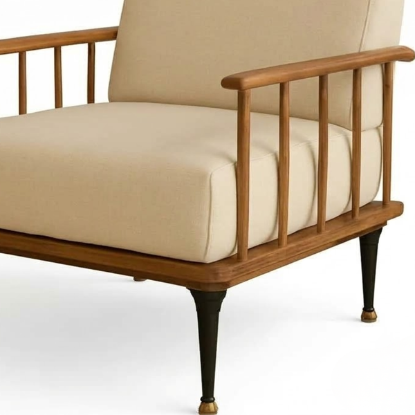 Santo Domingo Solid Wood Accent Chair