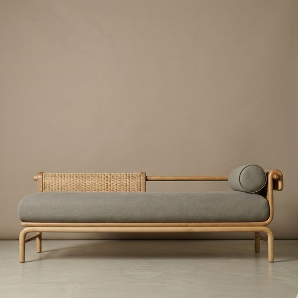 Saratov Modern Solid Wood Daybed