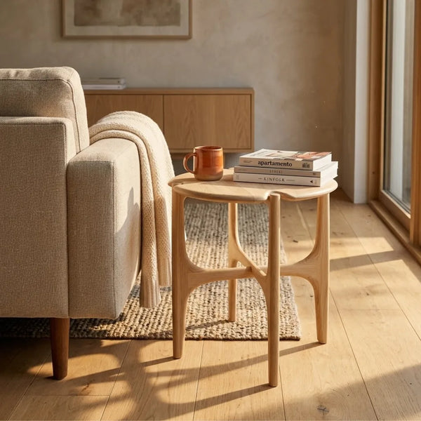 Sarina Oak Wood End Table 