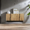 Modern Mango wood sideboard