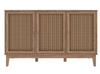 Modern Rattan Mango Solid Wood Side Board -Large