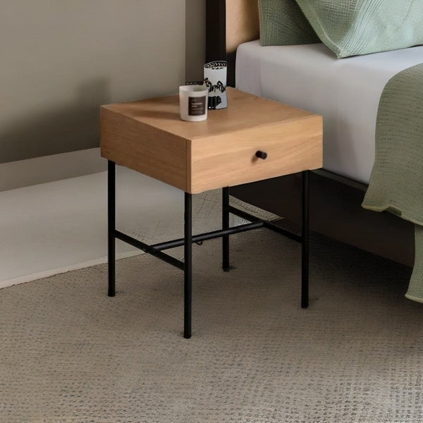 Modern Mango Wood Bed Side Table