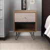 Modern Mango Wood Bed Side Table