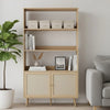 Sejong Rattan Bookshelf