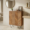 Selkirk Mango Wood Bar Cabinet