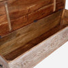 Sherman Mango Wood Trunk Coffee Table