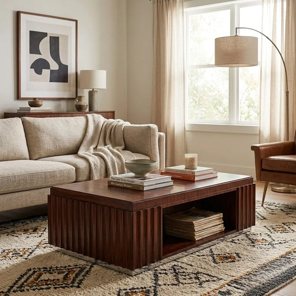 Sibiu Solid Wood Coffee Table 