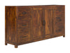 Classic Sheesham Wood Walnut Finish Sideboard