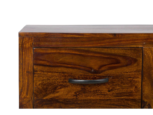 Classic Sheesham Wood Walnut Finish Sideboard