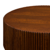 Sierra Round Natural Finish Coffee Table