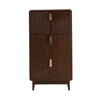 Silkeborg Solid Wood 3- Tier Shoe Cabinet