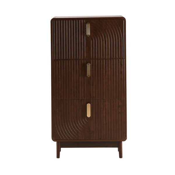 Silkeborg Solid Wood 3- Tier Shoe Cabinet