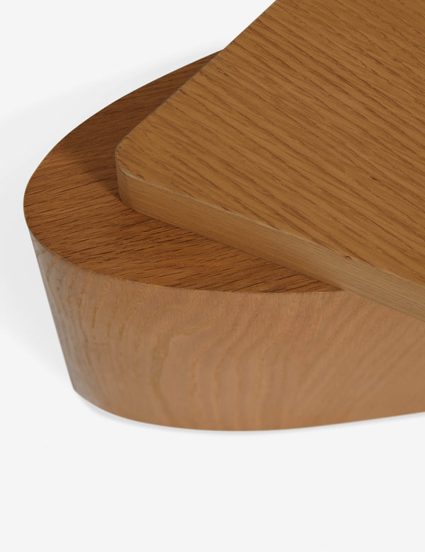 Smithton Oak Wood Coffee Table