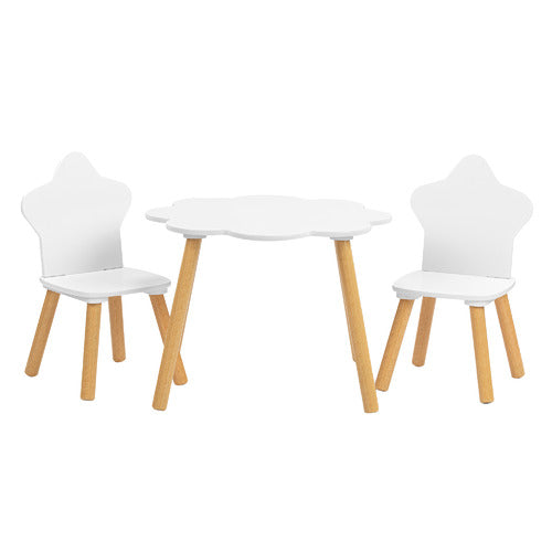 Snow White Kids' 2 Seater Cloud Table & Star Chair Set