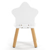 Snow White Kids' 2 Seater Cloud Table & Star Chair Set