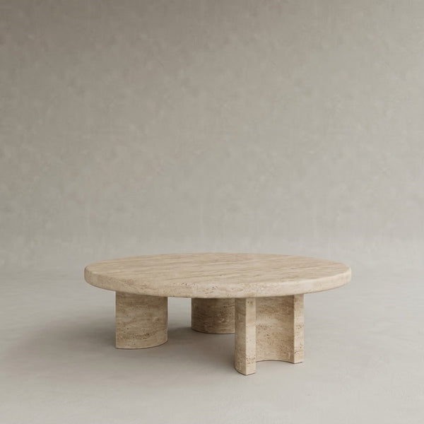 Solar Round Marble Coffee Table
