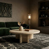 Solar Round Marble Coffee Table