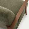 Sorocaba Ash Wood Wood Arm Chair