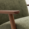 Sorocaba Ash Wood Wood Arm Chair