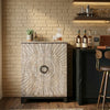 Soweto Solid Wood Bar Cabinet 