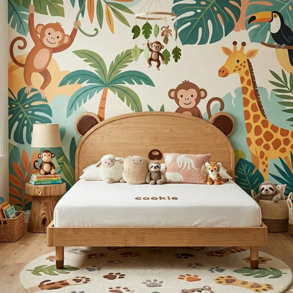 Star Hopper Solid Wood Kids Bed 