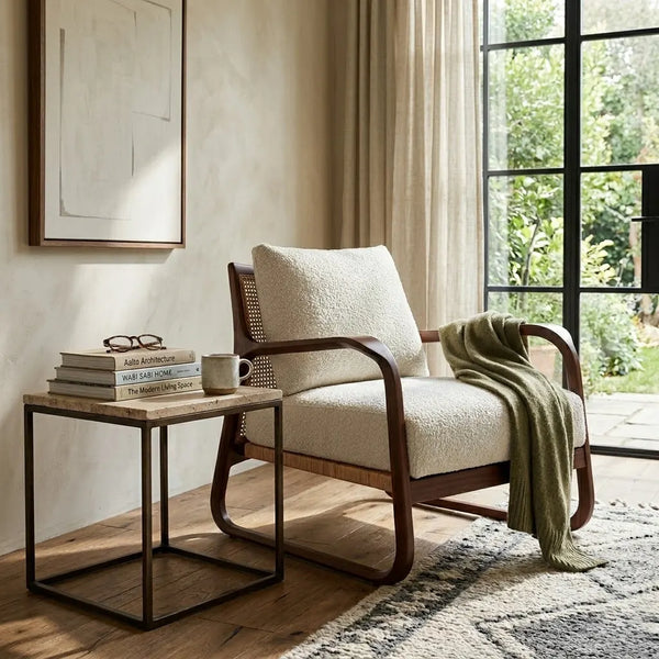 Stavropol Solid Wood Accent Chair
