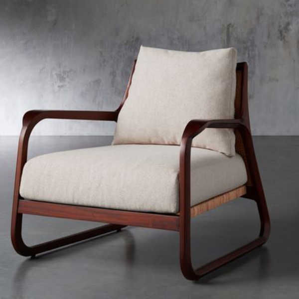 Stavropol Solid Wood Accent Chair