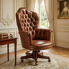 Stockport Leatherette Revolving Executive Chair