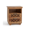 Stuttgart Sheesham Wood Drawer Bedside Table