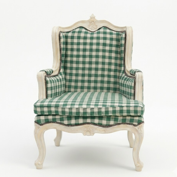 Stuttgart Solid Wood Fabric Sofa Chair