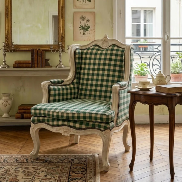 Stuttgart Solid Wood Fabric Sofa Chair