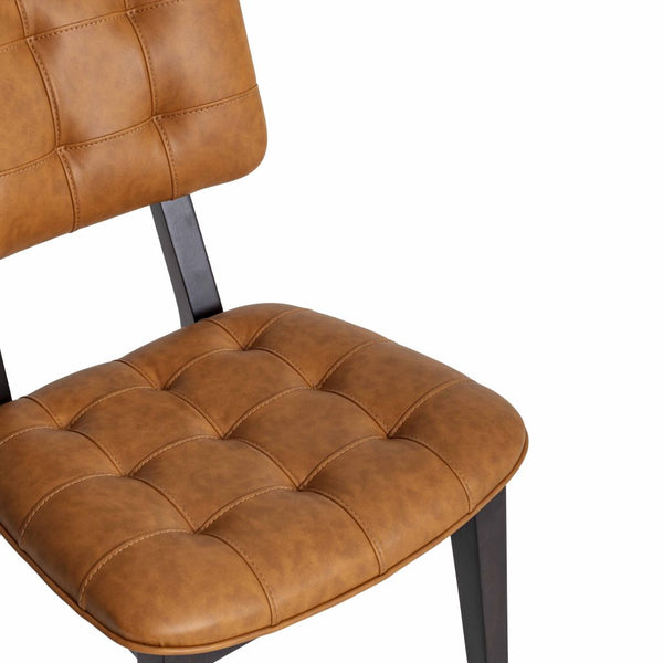 Subiaco Solid Wood Leather Dining Chair