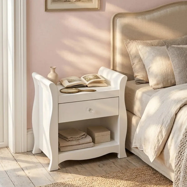 Subotica Mango Wood Bed Side Table