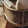 Sydney Rattan Armchair Linen Flax
