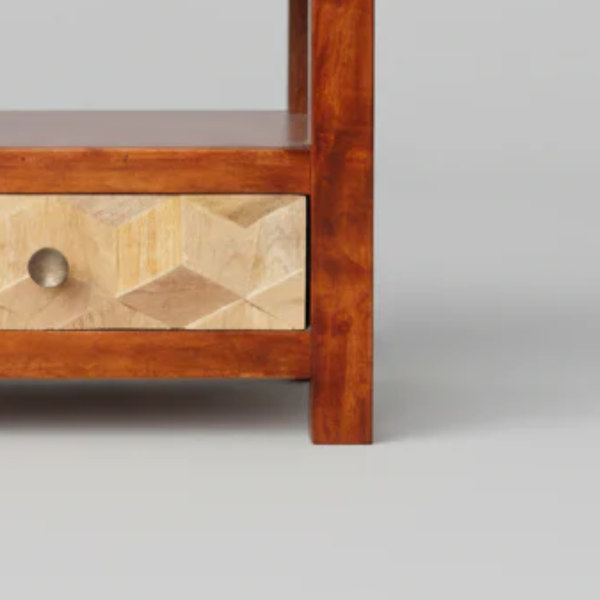 Syracuse Mango Wood Nightstand Table